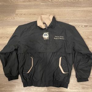 sick vintage zip up jacket size large